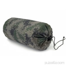 SLEEPING BAG - MUMMY Type 8' Foot CAMOUFLAGE ARMY- 20+ Degrees Carry Bag NEW